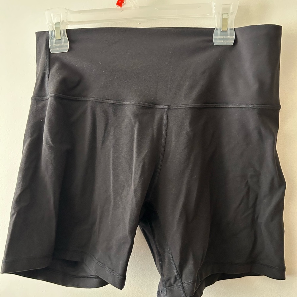 lululemon athletica Black Bike Shorts